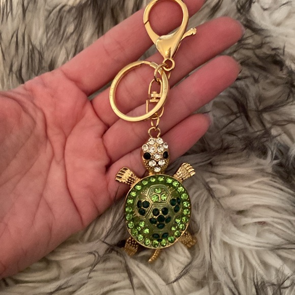 Turtle keychain or charm for purse - Picture 2 of 2